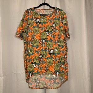 LuLaRoe Disney Irma Tunic Top Minnie Mouse Women's Top Disney Merch XS